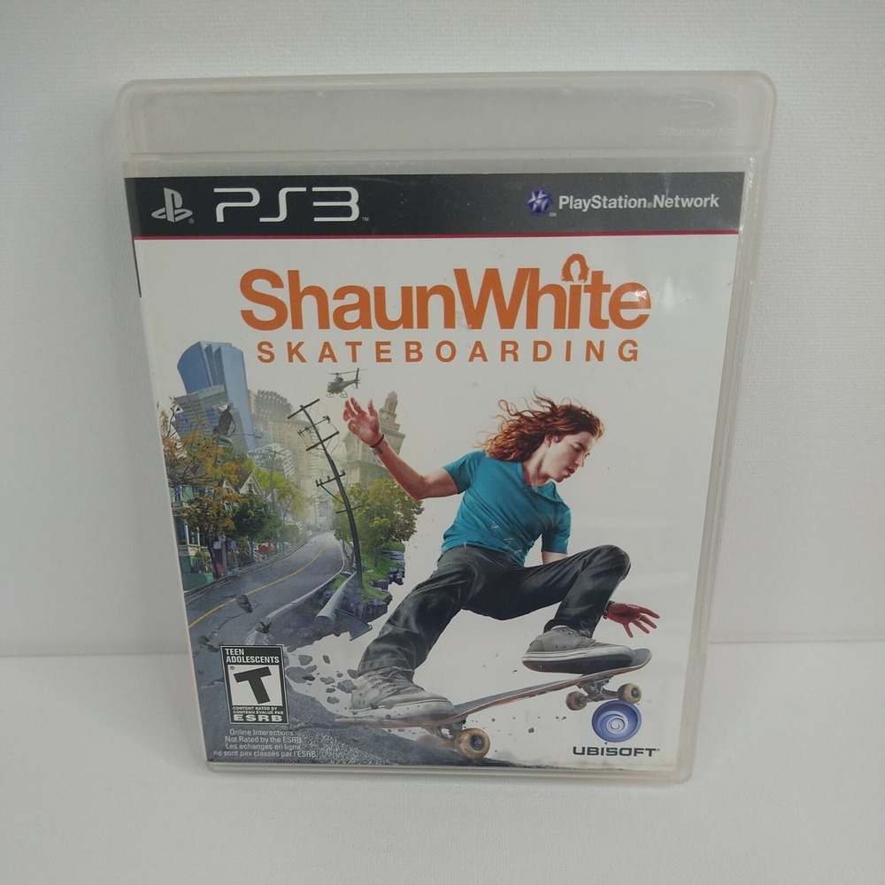 Shaun White Skateboarding (Sony PlayStation 3, 2010) PS3 Complete W/ Manual‎